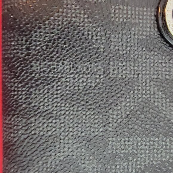Michael Kors Jet Set Black Signature Monogram Print Zip Around Wallet/Wristlet - Picture 4 of 16